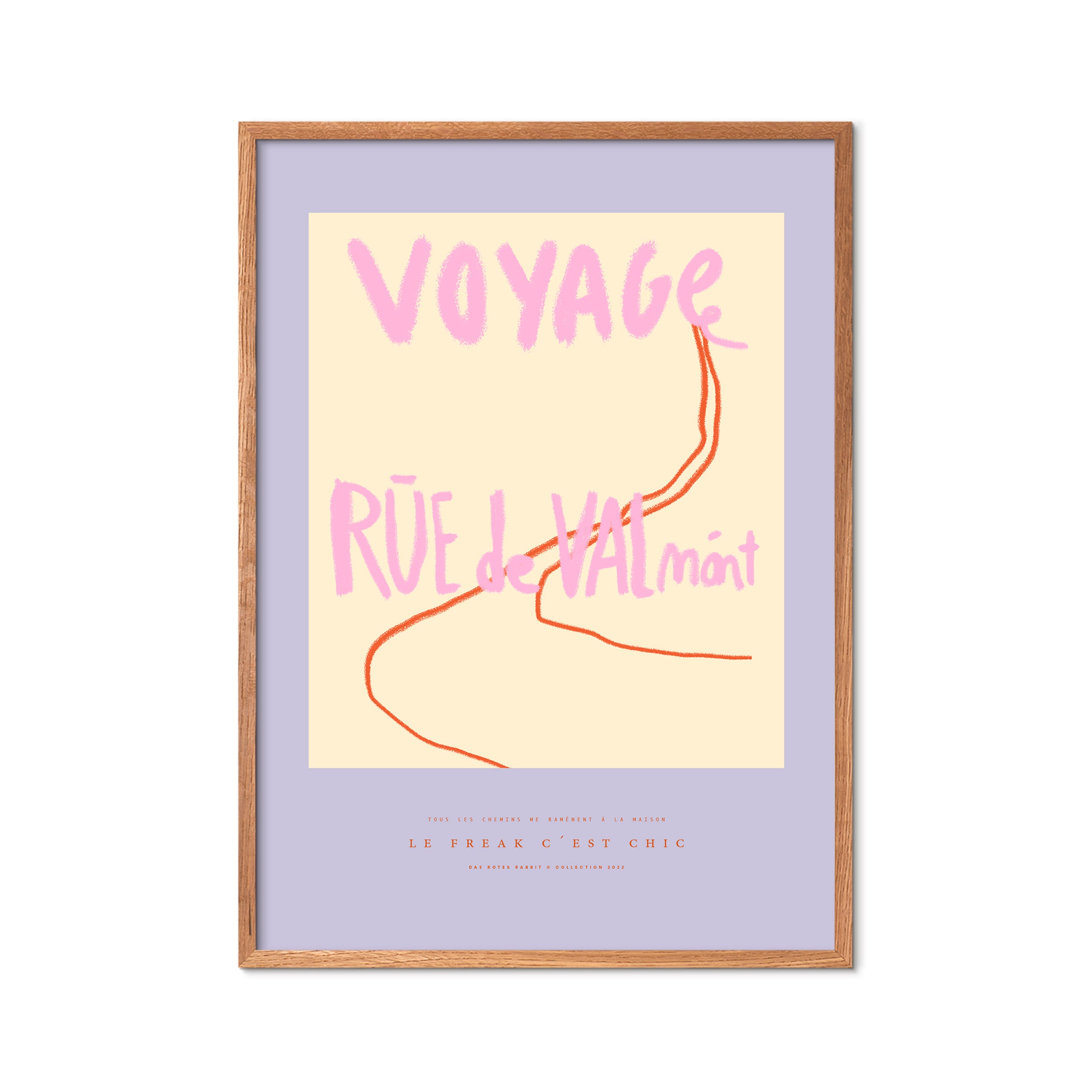 Das Rotes Rabbits Voyage plakat